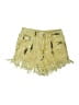 Pol Tie-dye Yellow Shorts Size S - photo 1