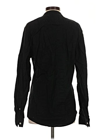 Pull&Bear Long Sleeve Button-Down Shirt (view 2)