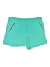 Title Nine Solid Teal Shorts Size 8 - photo 1