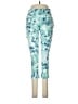 Zelos Print Blue Active Pants Size M - photo 1