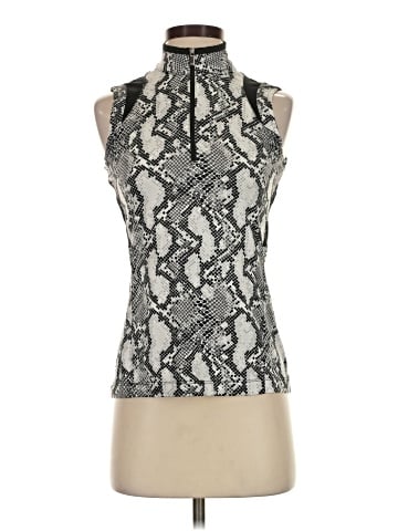 Tail Sleeveless Blouse (view 1)