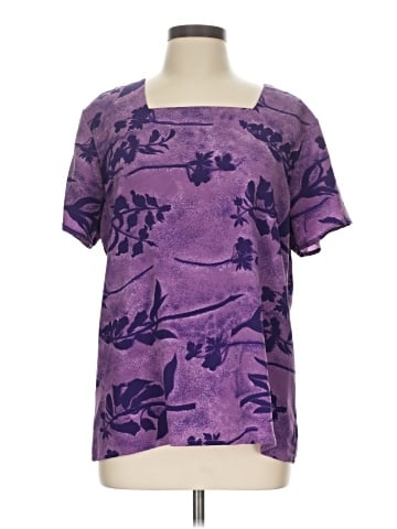 Jaclyn Smith Short Sleeve Blouse (view 1)