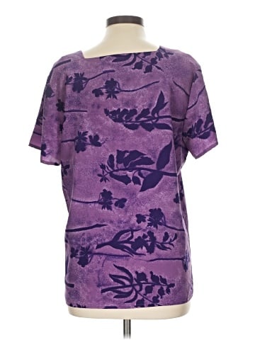 Jaclyn Smith Short Sleeve Blouse (view 2)