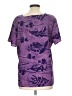 Jaclyn Smith 100% Polyester Purple Short Sleeve Blouse Size L - photo 2