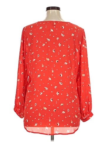 Halogen 3/4 Sleeve Blouse (view 2)