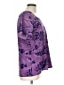 Jaclyn Smith 100% Polyester Purple Short Sleeve Blouse Size L - photo 4