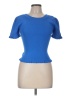 Sandro Blue Short Sleeve Top Size Med (2) - photo 1