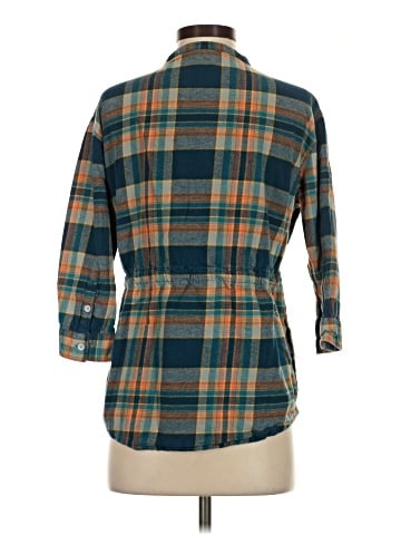 Eastern Mountain Sports 3/4 Sleeve Button-Down Shirt (view 2)