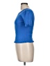 Sandro Blue Short Sleeve Top Size Med (2) - photo 5