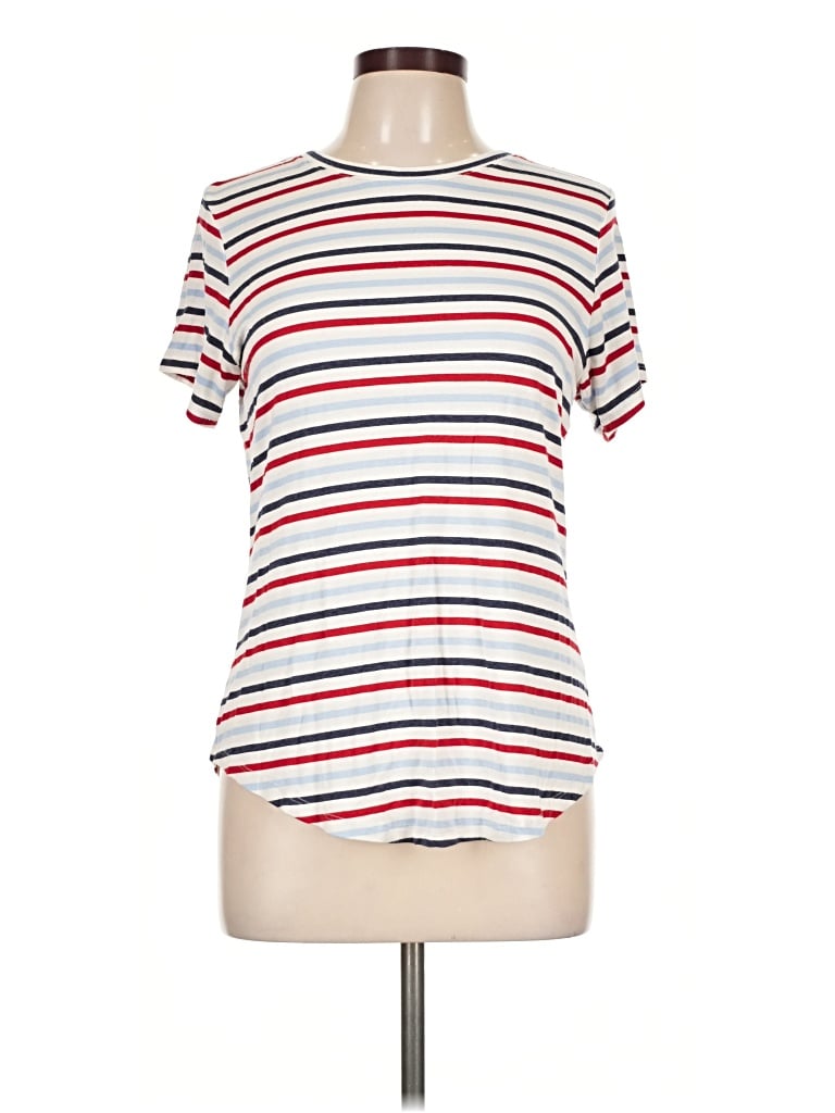 Pre-owned 78 & Sunny Short Sleeve T-shirt In White