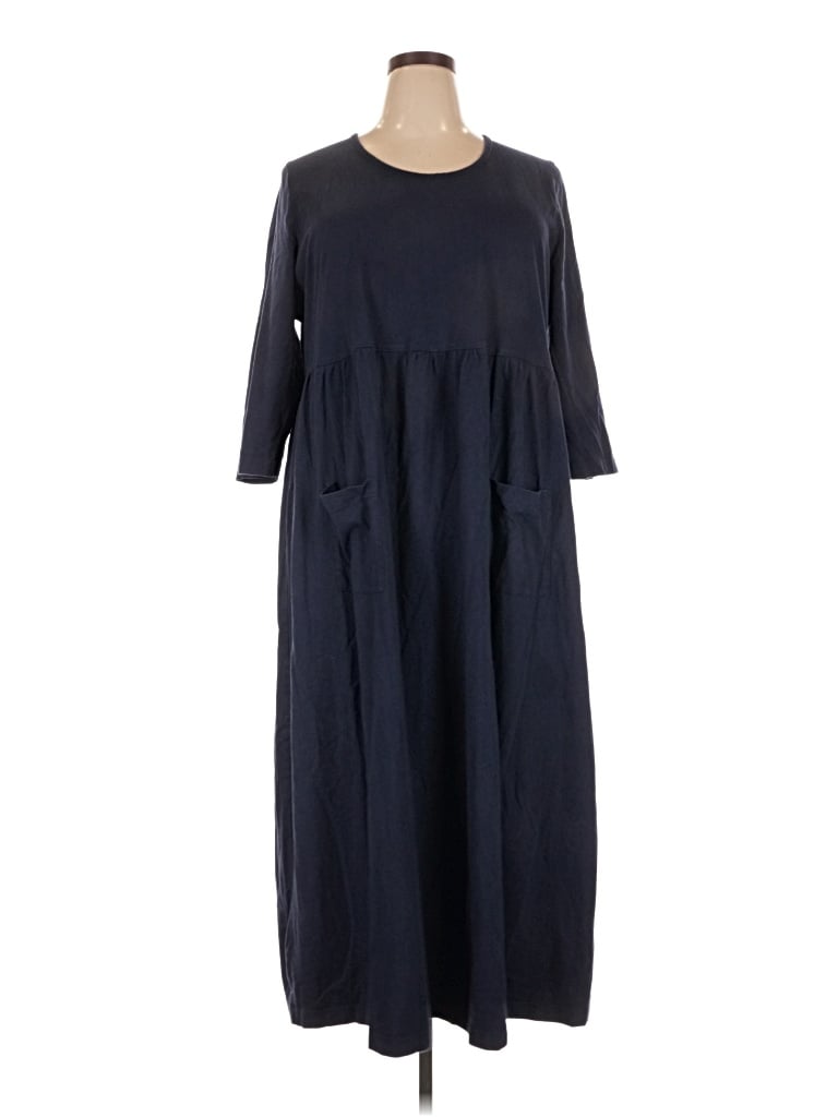 Pre-owned Ulla Popken Casual Dress In Blue