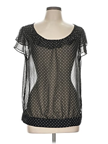 Banana Republic Factory Store Short Sleeve Blouse (view 1)