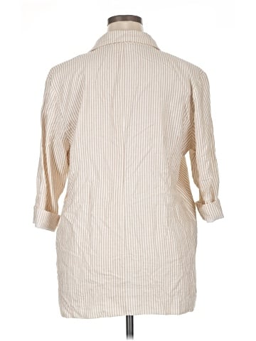 Maurices 3/4 Sleeve Button-Down Shirt (view 2)