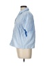 FRAME 100% Cotton Blue Short Sleeve Blouse Size L - photo 5