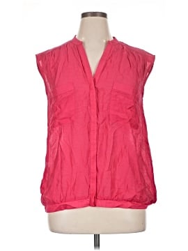 Ann Taylor LOFT Sleeveless Button-Down Shirt (view 1)