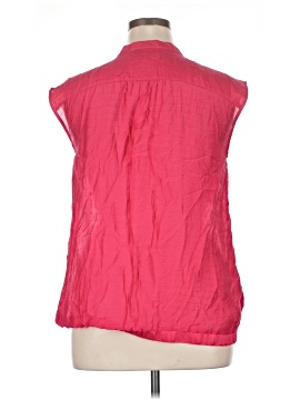 Ann Taylor LOFT Sleeveless Button-Down Shirt (view 2)