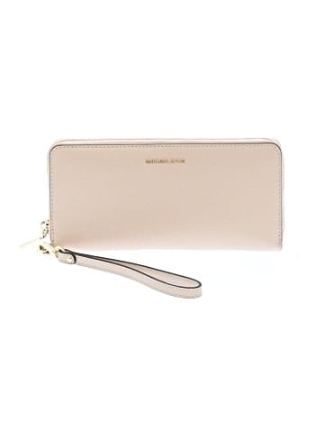 MICHAEL Michael Kors Leather Wristlet (view 1)
