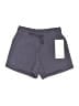 Lululemon Athletica 100% Polyester Solid Gray Athletic Shorts Size 2 - photo 1