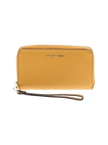 MICHAEL Michael Kors Leather Wristlet (view 1)