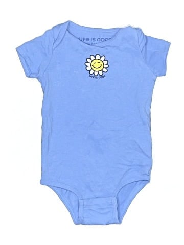 Life Is Good Short Sleeve Onesie (view 1)