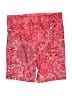 One Step Up Paisley Red Shorts Size M - photo 1