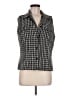 Travelsmith Houndstooth Gray Vest Size M - photo 1