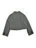 Zara 100% Polyester Chevron-herringbone Gray Blazer Size 8 - 9 - photo 2