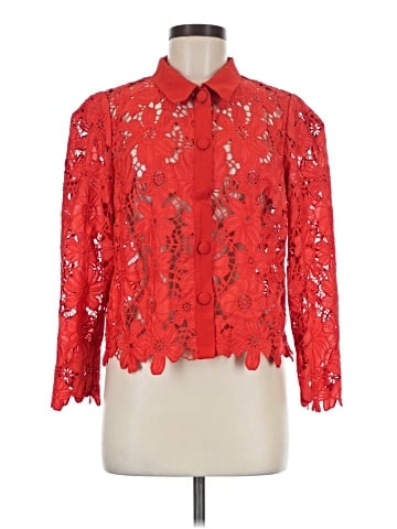 Milly 3/4 Sleeve Blouse (view 1)