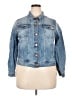 J.Crew 100% Cotton Blue Denim Jacket Size 3X - photo 1