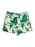 Elevenses 100% Rayon Tropical Green Skort Size 12 - photo 2