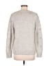 Banana Republic Stars Silver Wool Pullover Sweater Size M - photo 2