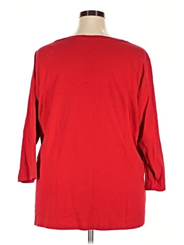 St. John's Bay 3/4 Sleeve T-Shirt (view 2)