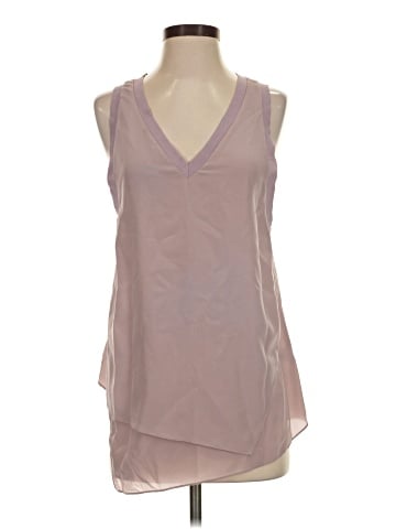 Trouve Sleeveless Silk Top (view 1)