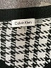 Calvin Klein Houndstooth Black Pullover Sweater Size M - photo 7