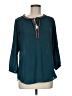 DR2 100% Polyester Teal 3/4 Sleeve T-Shirt Size M - photo 1