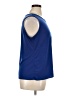 Ellen Tracy Blue Sleeveless Blouse Size XL - photo 4