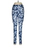 Lularoe Print Blue Leggings One size - photo 2