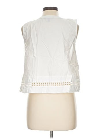 Banana Republic Factory Store Sleeveless Blouse (view 2)