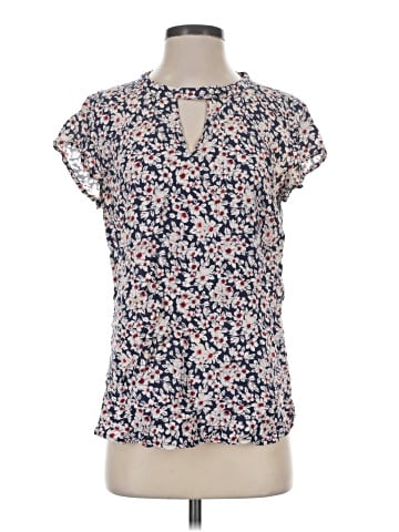 Banana Republic Factory Store Short Sleeve Blouse (view 1)