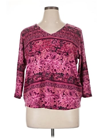 St. John's Bay 3/4 Sleeve Blouse (view 1)