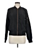 iris 100% Nylon Solid Black Jacket Size M - photo 1