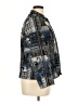 DressBarn 100% Polyester Graphic Blue Jacket Size XL - photo 4