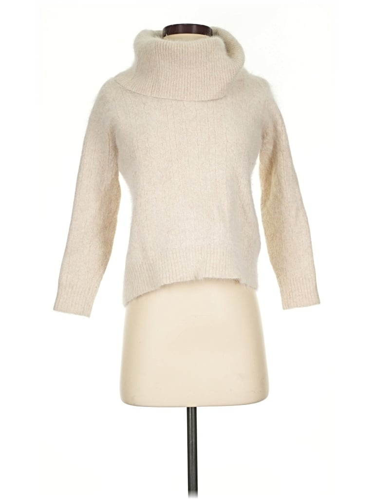 Pre-owned Vineyard Vines Turtleneck Sweater In Ivory