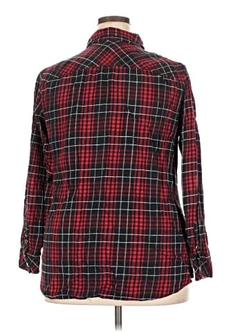 DressBarn Long Sleeve Button-Down Shirt (view 2)
