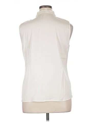 Elie Tahari Sleeveless Silk Top (view 2)