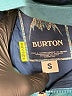 Burton 100% Polyester Solid Teal Jacket Size S - photo 6