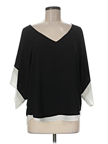 White House Black Market 3/4 Sleeve Blouse (view 1)
