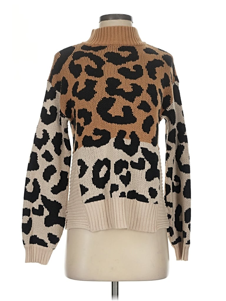 Pre-owned Nine West Pullover Sweater In Tan
