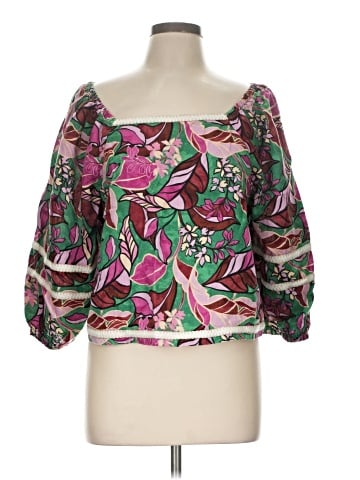 Cynthia Rowley 3/4 Sleeve Blouse (view 1)