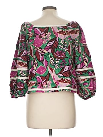 Cynthia Rowley 3/4 Sleeve Blouse (view 2)